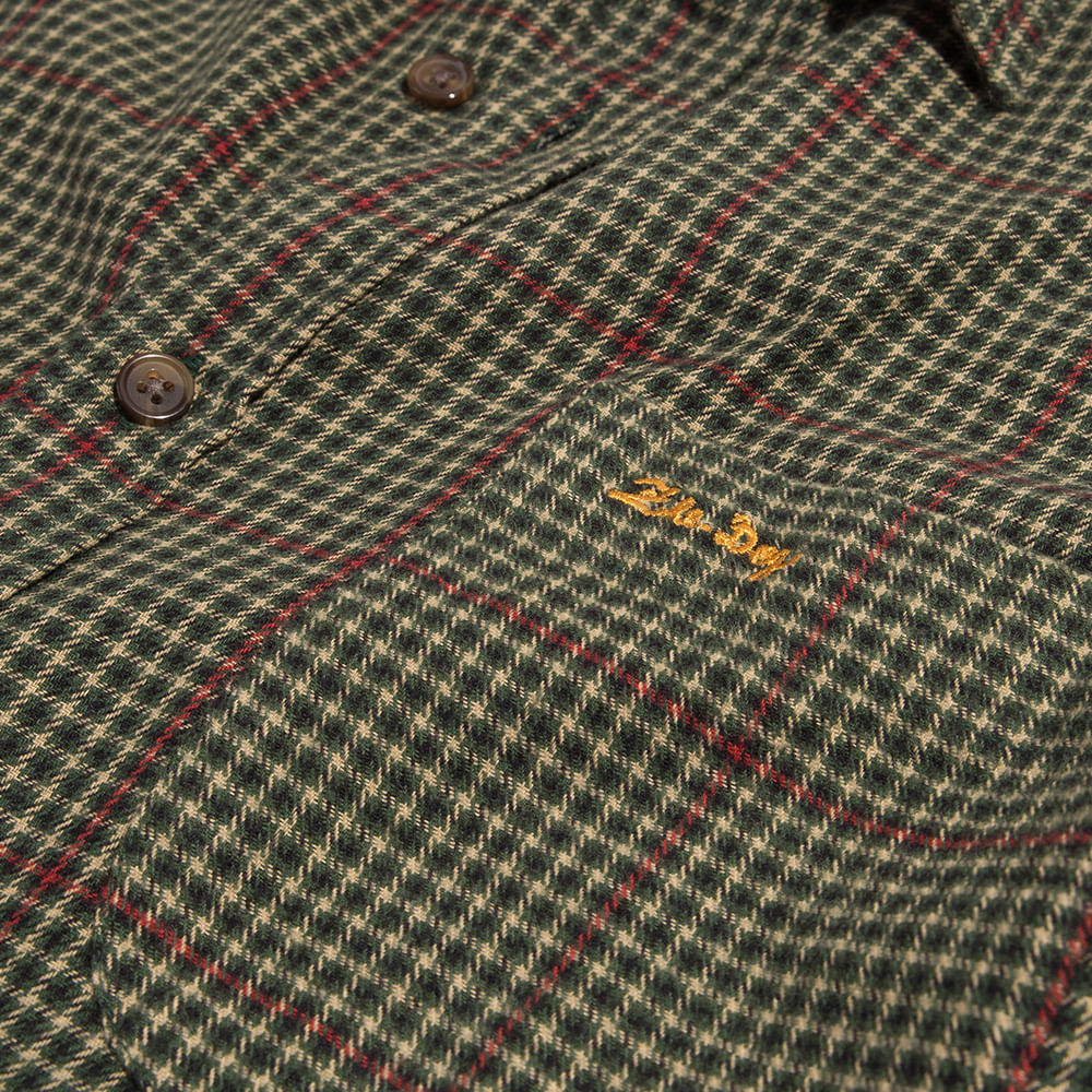 Camisa Flannel Madras 94 Verde | Zee.Dog