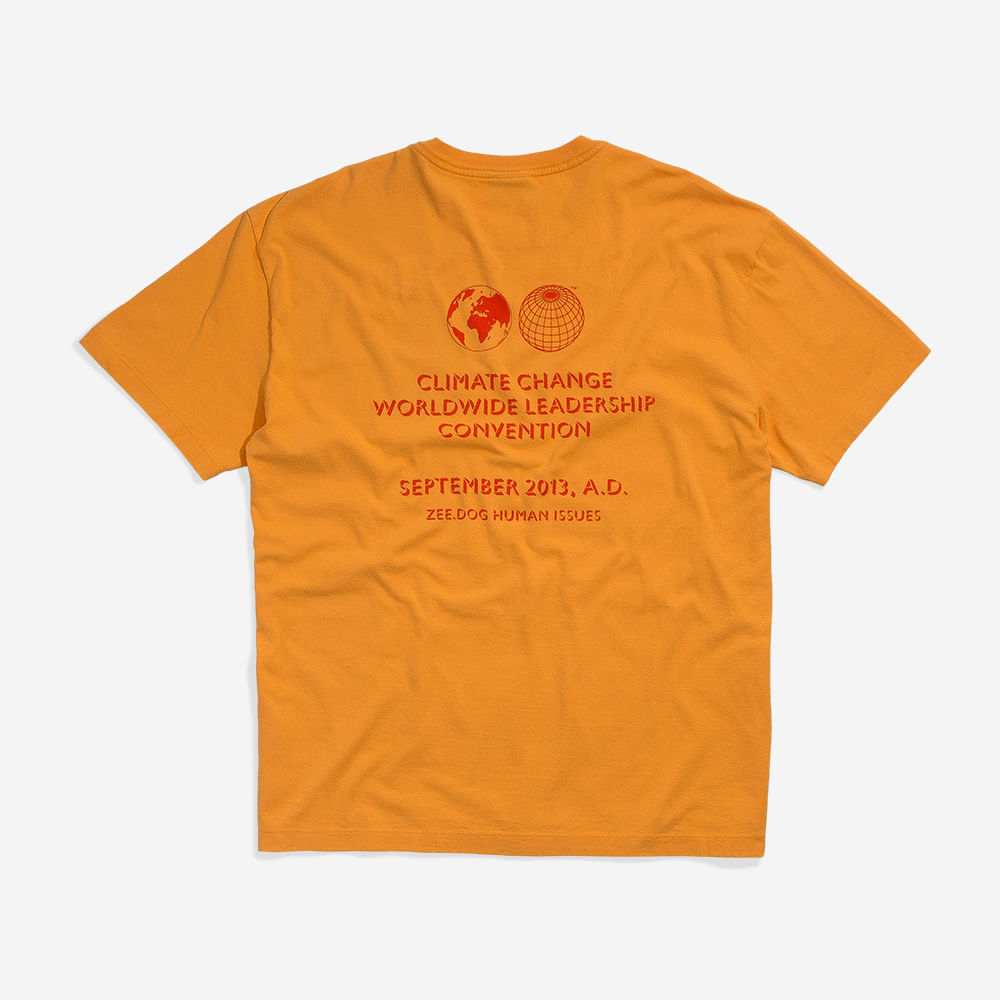 T-Shirt Wide Anticlimax Amarelo | Zee.Dog