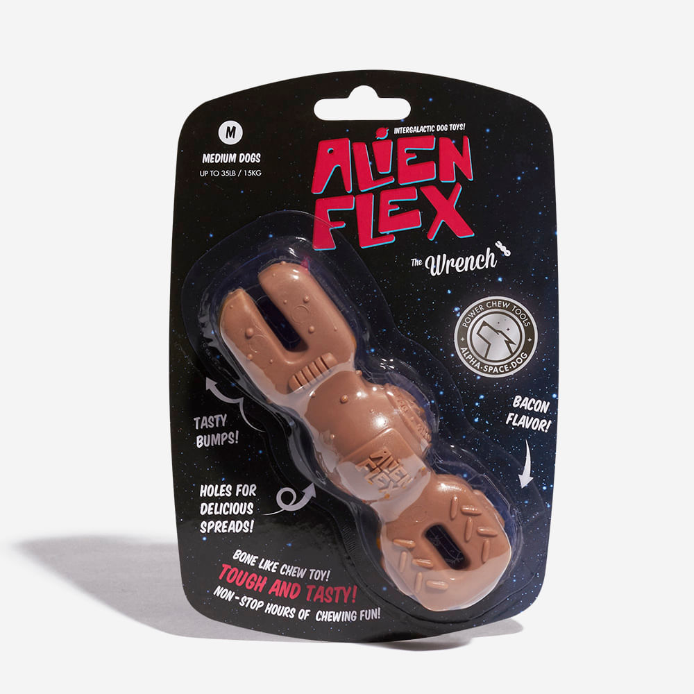 Brinquedo para cachorros Alien Flex Chave Inglesa | Zee.Dog