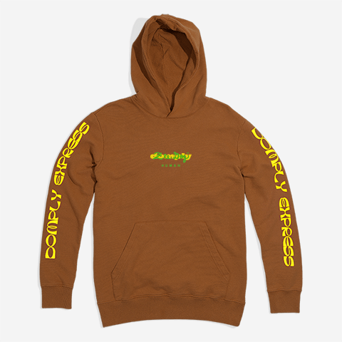 Hoodie-domply-marrom-Active